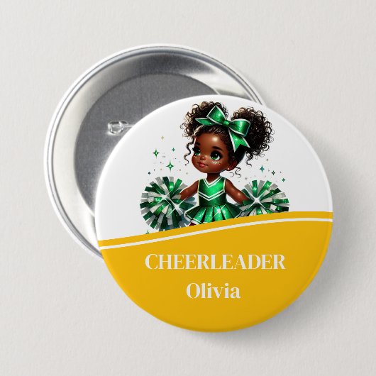 Cheerleader Button Button (Vorne & Hinten)