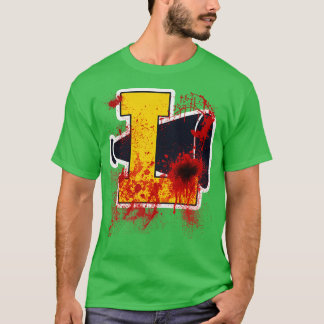 Cheerleader Camp Bloody Pom Poms T-Shirt