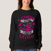Cheerleader Chant Varsity Tumbling Routine Sweatshirt (Vorderseite)