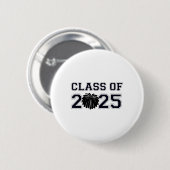 Cheerleader Cheer Cl of 2025 Abschluss Gra Button (Vorne & Hinten)