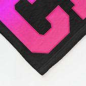 Cheerleader Cheer Fleece Blanket (Ecke)