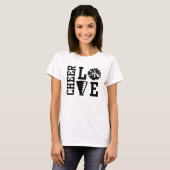 Cheerleader, Cheer Liebe, T - Shirt (Vorne ganz)