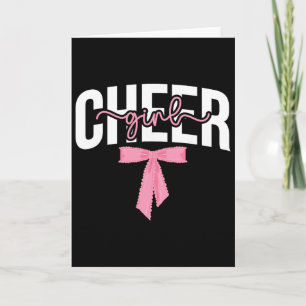 Cheerleader Cheerleaderin Cheerleading Karte