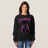 Cheerleader Cheerleading Cheer Girl Sweatshirt (Vorne ganz)