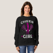 Cheerleader Cheerleading Cheer Mädchen 1 Sweatshirt (Vorne ganz)
