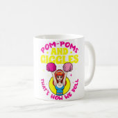 Cheerleader Cheerleading Cheerleading Kaffeetasse (VorderseiteRechts)