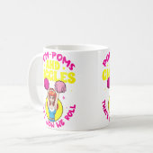 Cheerleader Cheerleading Cheerleading Kaffeetasse (Vorderseite Links)