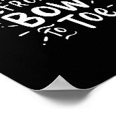 Cheerleader Cheerleading Poster (Ecke)