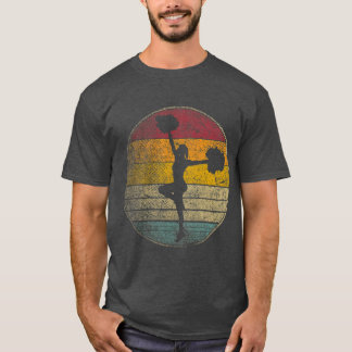 Cheerleader Cheerleading Vintag in Bedrängnis T-Shirt