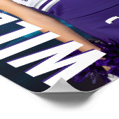 Cheerleader-Cheerteam-Trainer-Cheerleading-Foto Sp Poster (Ecke)