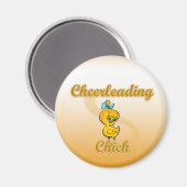 Cheerleader Chick Magnet (Vorderseite/Rückseite)