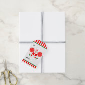 Cheerleader Christmas Gift Tags Geschenkanhänger (Mit Garn)