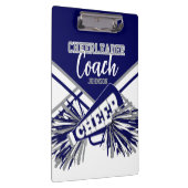Cheerleader Coach - Navy Blue, Gary & White Klemmbrett (Rechts)
