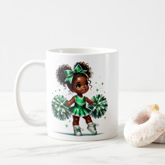Cheerleader Coffee Tasse (Mit Donut)