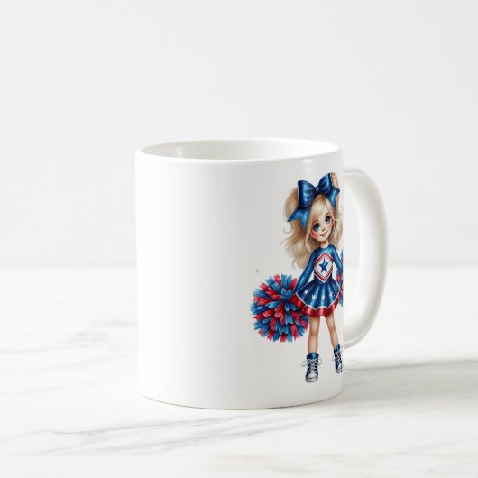 Cheerleader Coffee Tasse (VorderseiteRechts)