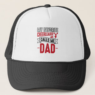 Cheerleader Dad Vintage Gravur Shirt Design_1 Truckerkappe