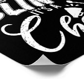 Cheerleader Dance Bows und Bling es ein heiteres D Poster (Ecke)