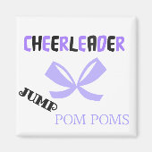 Cheerleader Dance Magnet (Vorne)