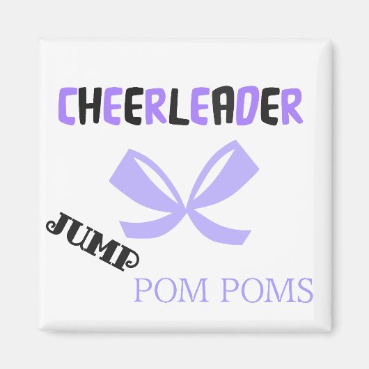 Cheerleader Dance Magnet (Vorne)