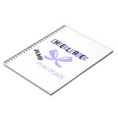 Cheerleader Dance Notizblock (Linke Seite)