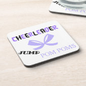 Cheerleader Dance Untersetzer (Linke Seite)