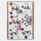 Cheerleader Decke (Vorderseite Vertikal)