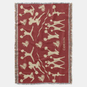 Cheerleader Decke (Vorderseite Vertikal)