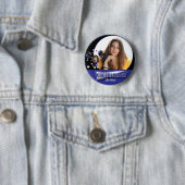 Cheerleader - DIY Foto - Dunkelblau Button (Beispiel)