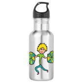 Cheerleader Edelstahlflasche (Vorderseite)