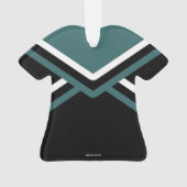 Cheerleader-einheitliche Acrylverzierungen Ornament (Rückseite)