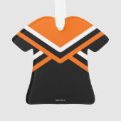 Cheerleader-einheitliche Acrylverzierungen Ornament (Rückseite)