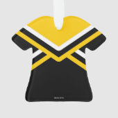 Cheerleader-einheitliche Acrylverzierungen Ornament (Rückseite)