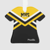 Cheerleader-einheitliche Acrylverzierungen Ornament (Vorderseite)