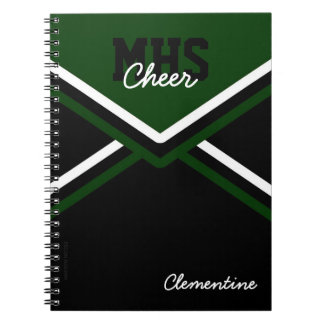 Cheerleader-einheitliches Schulnotizbuch Notizblock