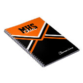 Cheerleader-einheitliches Schulnotizbuch Notizblock (Rechte Seite)