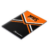 Cheerleader-einheitliches Schulnotizbuch Notizblock (Linke Seite)