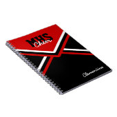 Cheerleader-einheitliches Schulnotizbuch Notizblock (Rechte Seite)