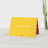 Cheerleader Einladung (Rückseite)