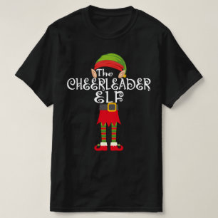 Cheerleader elfamilie passend Weihnachten T-Shirt