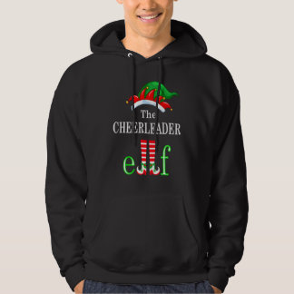 Cheerleader-Elfen-Familien-Matching-Gruppe Weihnac Hoodie