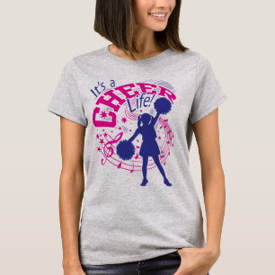 Cheerleader, es ist ein fröhliches Leben, ein fröh T-Shirt