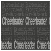 Cheerleader Extraordinaire Stoff (Muster)