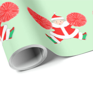 Cheerleader-Feiertagsgeschenk Geschenkpapier