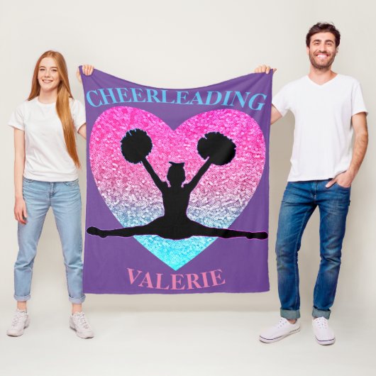 Cheerleader Fleece Blanket (Beispiel)