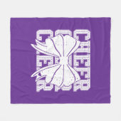 Cheerleader Fleece Blanket (Vorderseite (Horizontal))