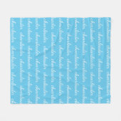 Cheerleader Fleece Blanket (Vorderseite (Horizontal))