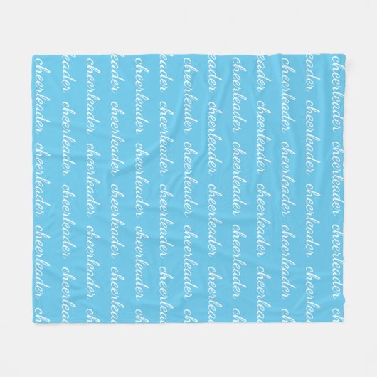 Cheerleader Fleece Blanket (Vorderseite (Horizontal))
