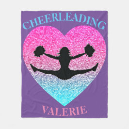 Cheerleader Fleece Blanket