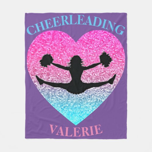 Cheerleader Fleece Blanket (Vorderseite)