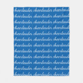Cheerleader Fleece Blanket (Vorderseite)